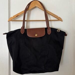 Longchamp Le Pliage in Black